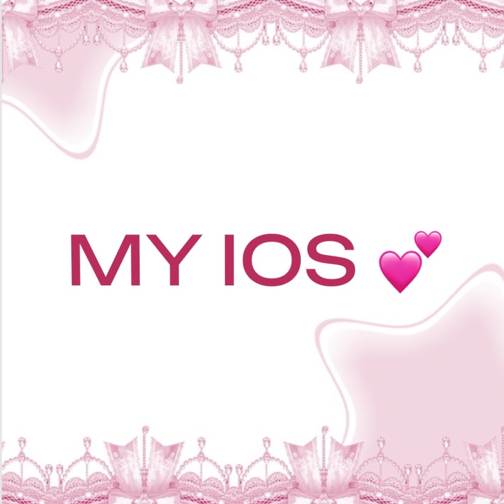 Pink Lace Decorative Frame